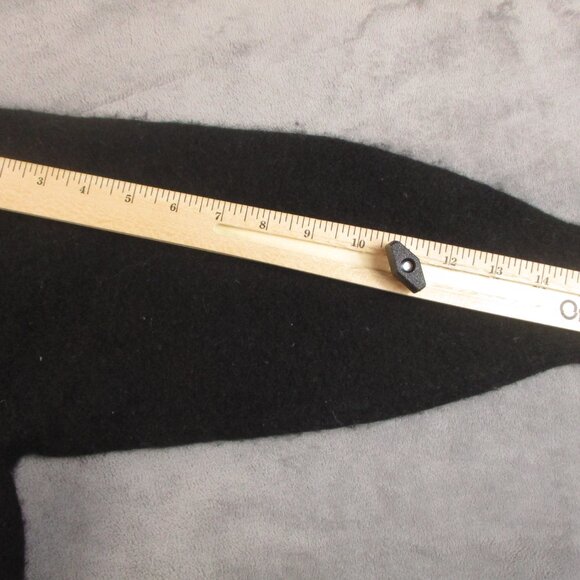 Stockholm Atelier & Other Stories Crewneck Sweater Women Small Black Wool Preppy - Picture 7 of 12